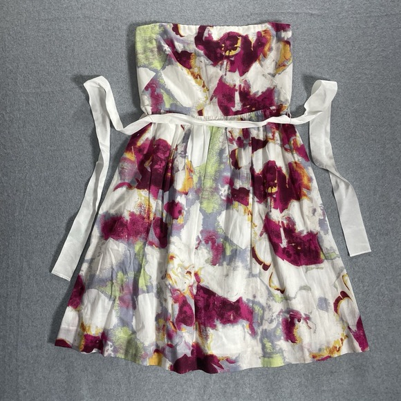 Banana Republic Dress Size 6 Womens NWT Lined Zip Pleated Pockets - Picture 5 of 16